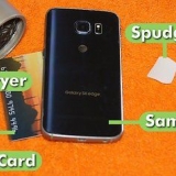 Ta bort baksidan av en samsung galaxy
