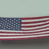 Vikning av den amerikanska flaggan