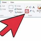 Ändra storleken på raderverktyget i microsoft 7 paint