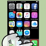 Använd din iphones högtalare när du ringer ett samtal