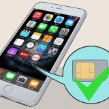 Ta bort sim-kortet från en iphone