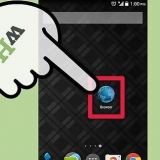 Ställa in android-webbläsarens startsida