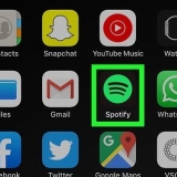 Rensa spotifys väntelista på iphone eller ipad