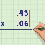 Multiplicera decimalbråk