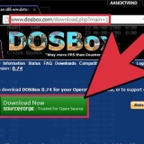 Använder dosbox