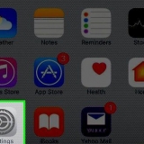 Visa nedladdningar på en iphone