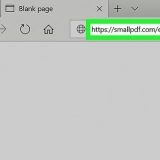 Lägg till en bild till en pdf-fil på en pc eller mac