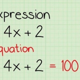 Lösa ett algebraiskt uttryck