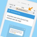 Skicka ett anonymt sms