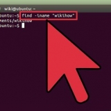 Hitta en fil i linux