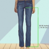 Bär en bootcutjeans