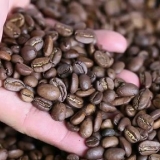 Använder ett kafé