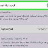 Ansluta en dator till en hotspot