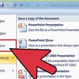 Skapa ett bildspel med dina foton i powerpoint