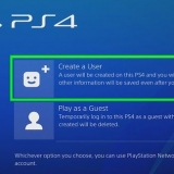 Ta bort en användare på en ps4