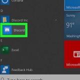 Ha ett samtal i discord