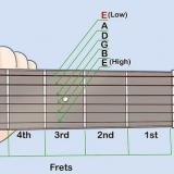 Stämma en gitarr utan stämmare