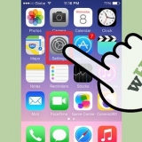 Synkronisera ett hotmail-konto på en iphone