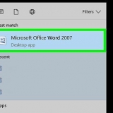 Skapa en indexsida i microsoft word