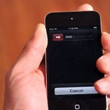 Startar om en ipod touch