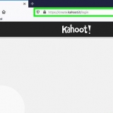 Skapa ett kahoot-spel