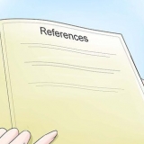 Skapa en lista med referenser