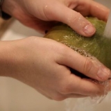 Skär en mango