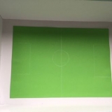 Att göra ett mini fotbollsbord av en låda