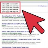 Konvertera en mp3 till en wav