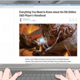 Skapa en karaktär för dungeons and dragons