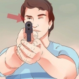 Rikta en pistol