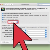 Skapa en klisterlapp på en macs instrumentpanel