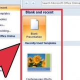 Skapa en presentation med powerpoint