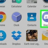 Ta bort ett privat meddelande i discord på android