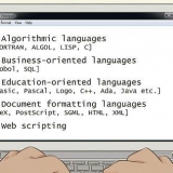 Att lära sig ett programmeringsspråk