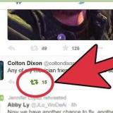 Ta bort en retweet