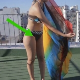 Sätta på en sarong