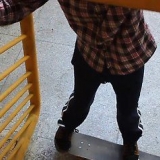 Gör ett skjut det på en skateboard