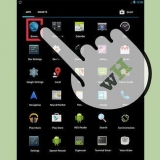 Bokmärk en genväg på en androids startskärm