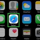 Lägg till en genväg till din iphones startskärm