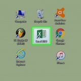 Skapa ett stapeldiagram i excel