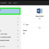 Infoga en tabell i word