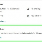 Få en återbetalning på airbnb