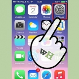 Ange ett lösenord på en iphone