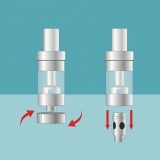 Fyller en vaporizer