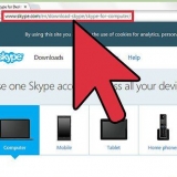 Ha en videokonferens på skype