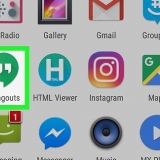 Ring ett videosamtal på android