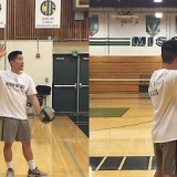 Slå en volleyboll