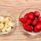 Göra en fruktyoghurtsmoothie