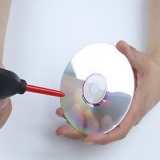 Rengöring av en smutsig cd